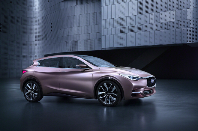 Infiniti Q30 2015: tomuhle Japonci hatchback neříkejte, chce být i kupé a SUV