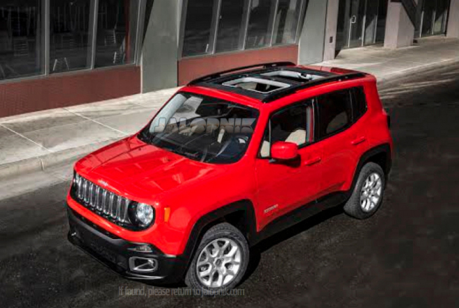 Jeep Renegade 2015: nejmenší Jeep je venku, připraven na terén