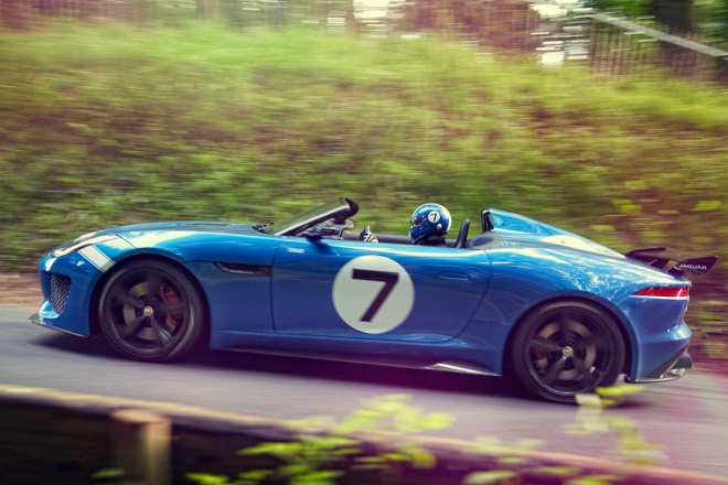 Jaguar Project 7 je F-Type s 550 koňmi pro jediného pilota