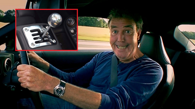 Máte auto s manuální převodovkou? Jste šílenci, říká Jeremy Clarkson