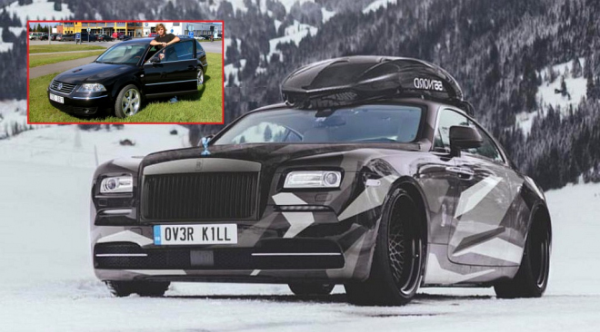 Tohle auto teď chce postavit Jon Olsson. A podívejte se na všechna, co dosud měl