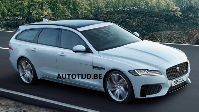 Unikly první fotky nového Jaguaru XF kombi, chce být pohledný i praktický
