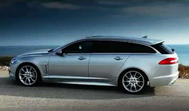 Jaguar XF Sportbrake: elegantní kombi na osmi minutách videa