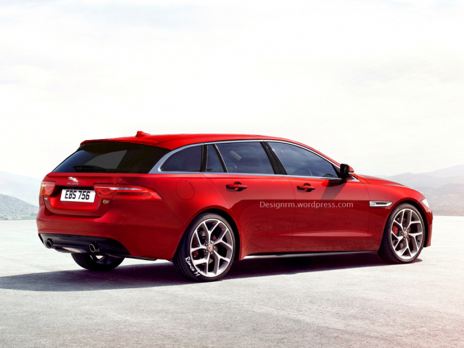 Jaguar XE Sportbrake: nové kombi by mohlo vypadat takto (ilustrace)