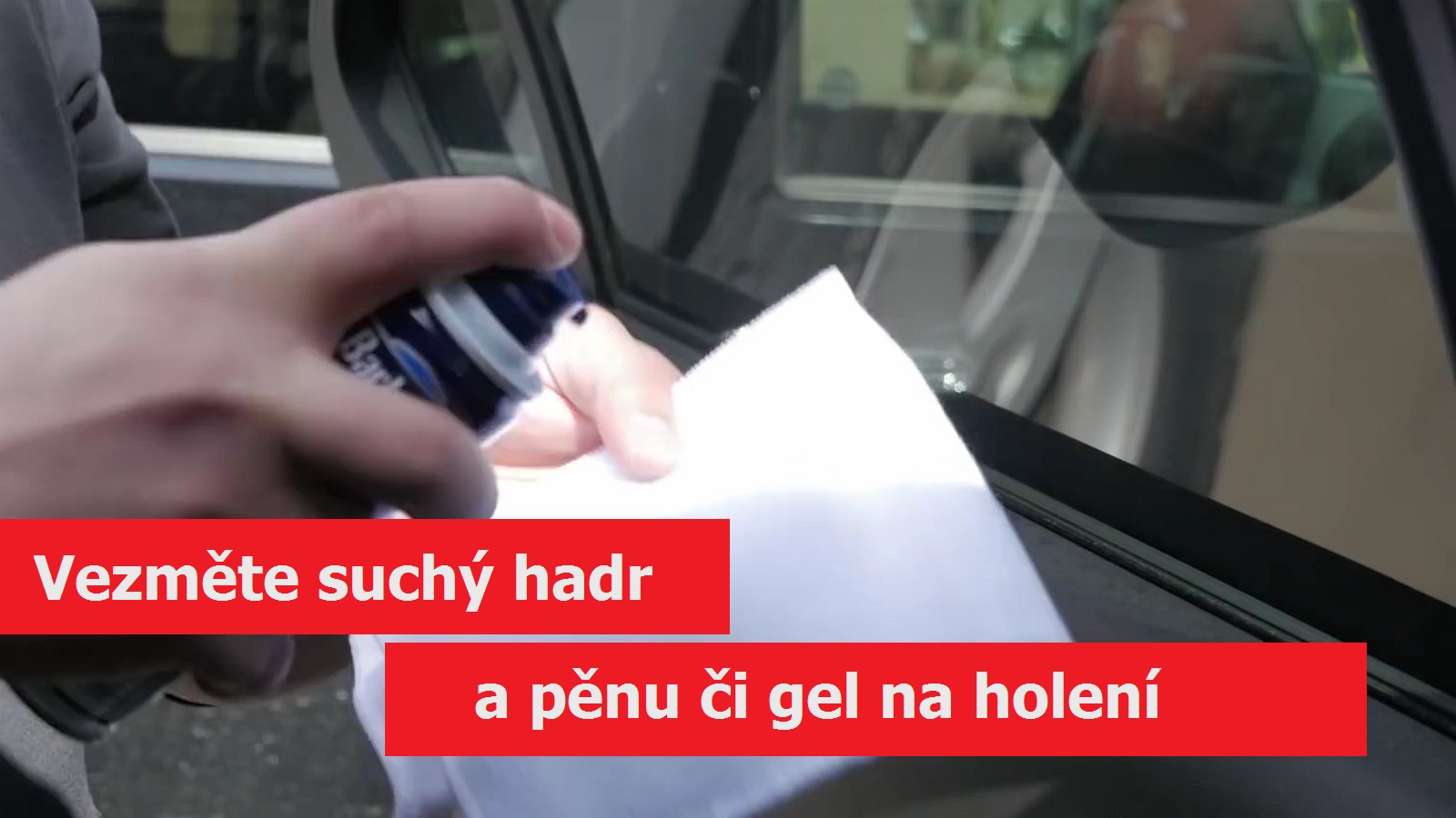 Jak nejlépe umýt čelní sklo zevnitř?