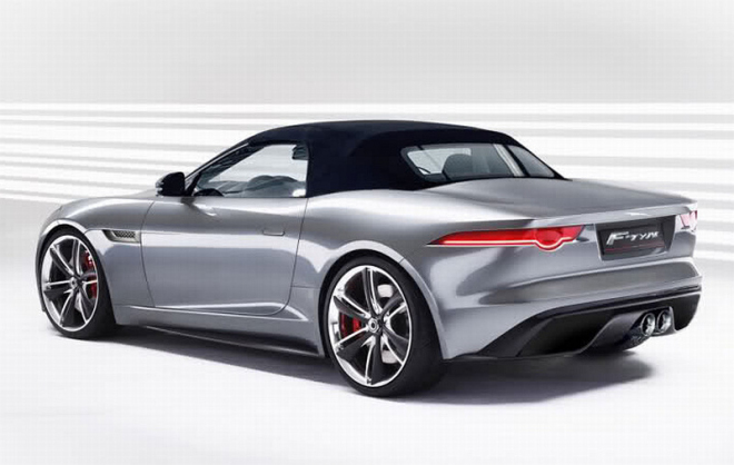 Jaguar F-Type Roadster 2013: takto by měl vypadat (ilustrace)