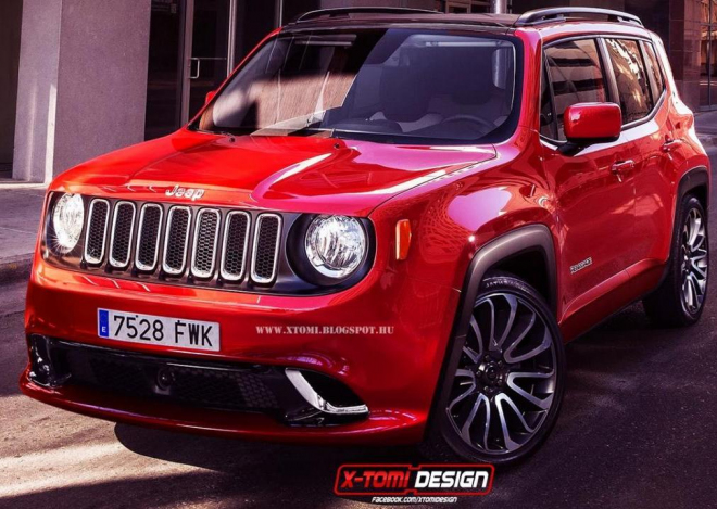 Jeep Renegade SRT: malý silák se ukázal na ilustracích, výroba je ale nejistá