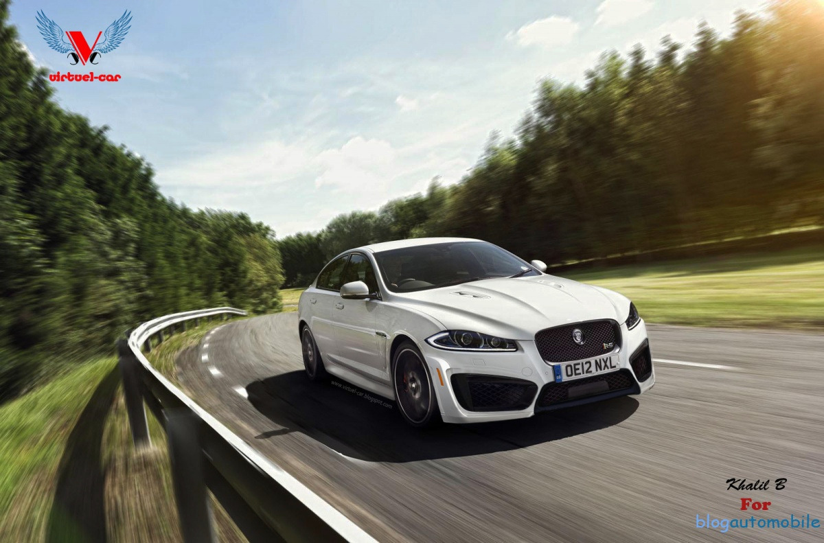 Jaguar Xfr S Britska Zbran Proti Nove M5 Na Realisticke Ilustraci Autoforum Cz