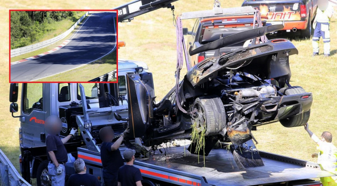 Koenigsegg One:1 brutálně havaroval na Nordschleife, 1 ze 7 je zničen