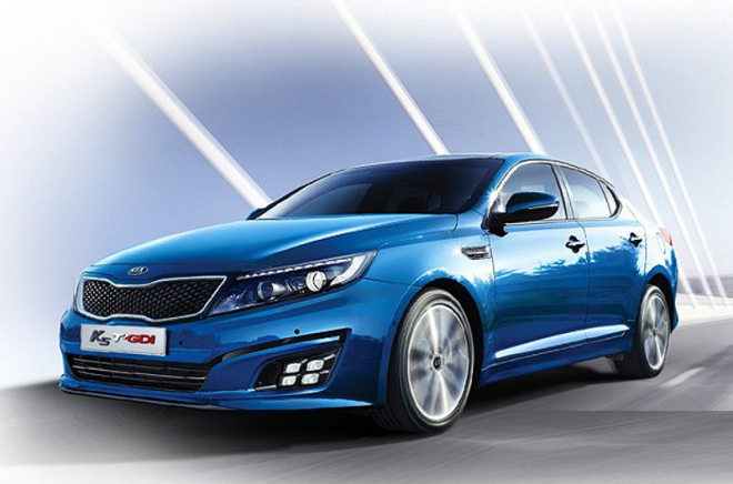 Kia Optima alias K5 2014 dostala facelift plný diod, k nim až 271 turbo koní