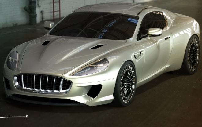Kahn Vengeance plně odhalil svůj vzhled, původní Aston DB9 krásou nezastíní