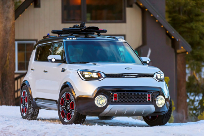 Kia Trail'ster e-AWD: Soul dostal hybridní pohon všech kol, půjde do výroby