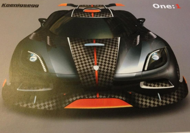 Koenigsegg One:1: zvláštní Agera s výkonem 1 400 koní na oficiálních kresbách