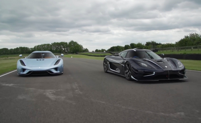 Koenigsegg Regera se poprvé ukázal v akci, dokonce po boku One:1 (videa)