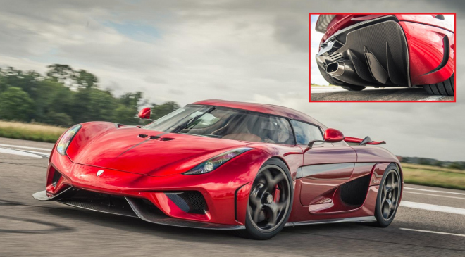 Jak funguje Koenigsegg Regera v praxi? A k čemu také slouží jeho výfuky?