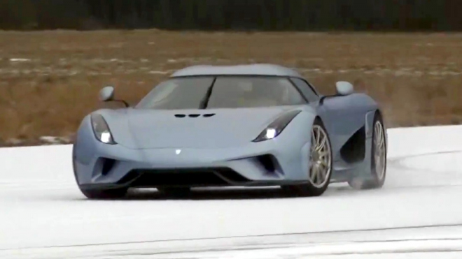 Koenigsegg Regera teď už v pořádné akci, kola protočí i ve 280 km/h