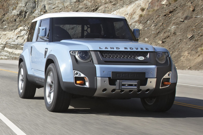 Land Rover DC100 a DC100 Sport: Defender 2 a lehké modifikace pro L.A.