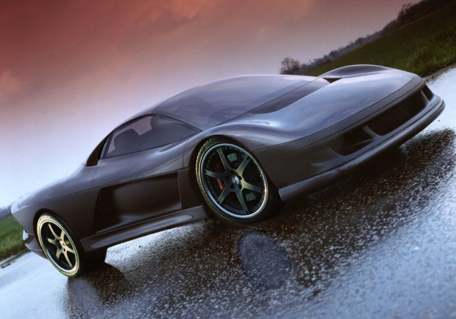 Lotus M300: zapomenutý koncept nástupce Espritu stvořil autor McLarenu F1