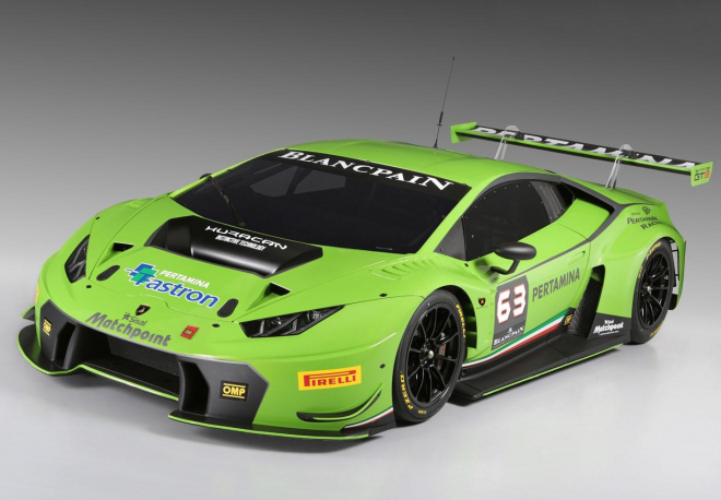 Lamborghini Huracán GT3: ostrá zadokolka je tu, váží jen 1 239 kilo