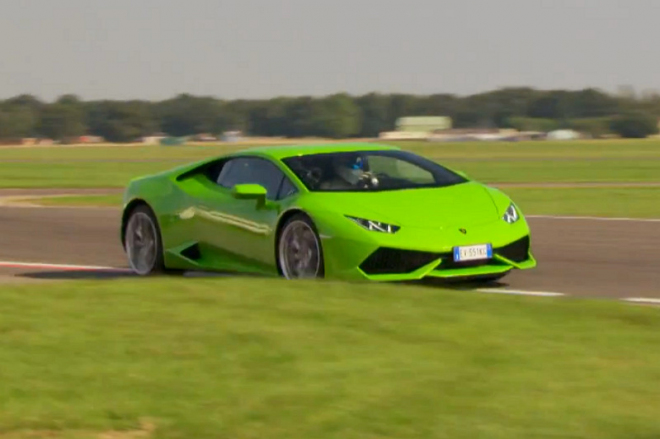 Lamborghini Huracán excelovalo na trati Top Gearu, porazilo i Aventador (video)