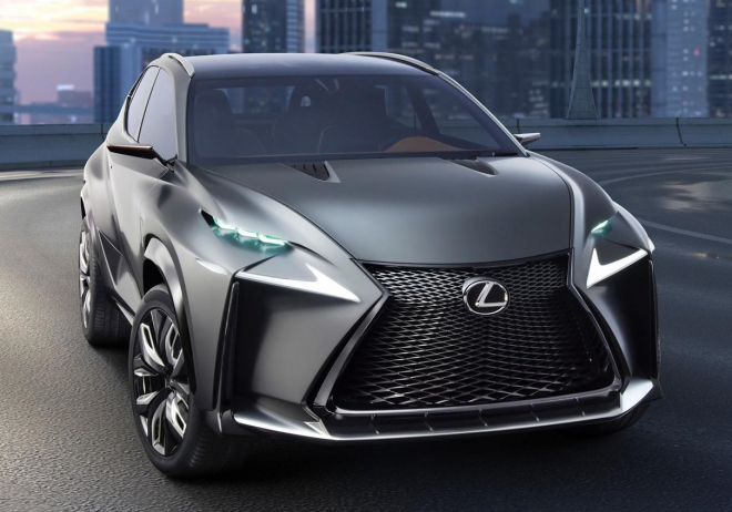 Lexus LF-NX Turbo: druhá verze konceptu míří do Tokia s dvoulitrovým turbem