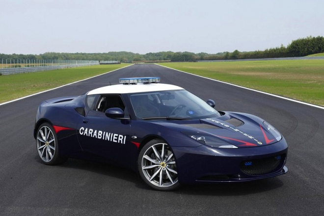 Lotus Evora S Carabinieri: na stejné straně zákona