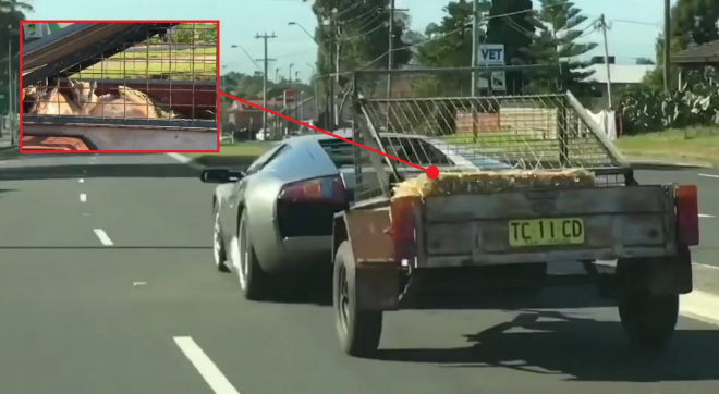 Pokazil se vám pick-up a kozy nepočkají? Zapřáhněte je za Lamborghini (video)