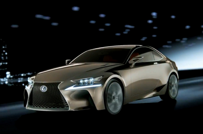 Lexus LF-CC: přeobraz nového IS také na prvních videích