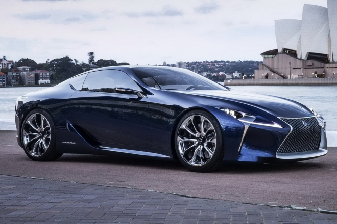 Lexus LF-LC Blue: koncept nového sporťáku cestou do Austrálie zmodral