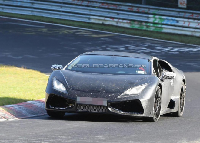 Lamborghini dále testuje Cabreru na Nordschleife, zvuk V10 je velmi slibný (video)