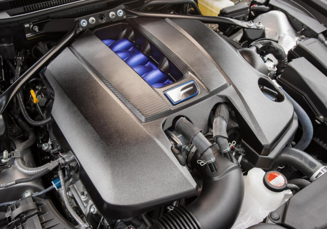 Lexus RC F: motor V8 v detailech, z pěti litrů dává 477 koní