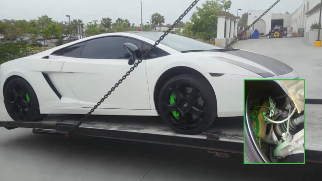 Muž si koupil ojeté Lamborghini, aniž by ho osobně viděl, dopadlo to podle toho