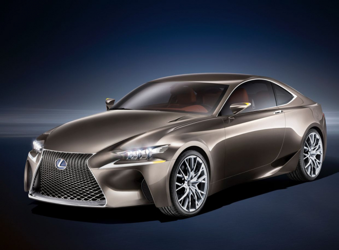 Lexus LF-CC: nový Lexus IS zatím jako pařížský koncept