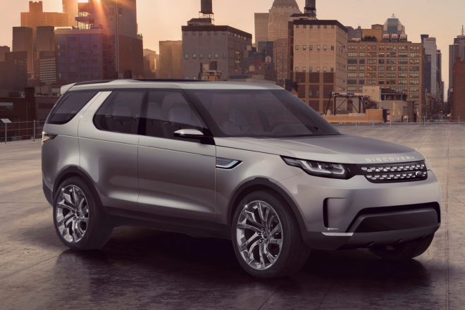 Land Rover Discovery Vision: nové Disco lze ovládat na dálku či gesty