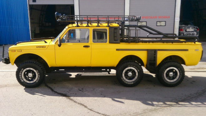 Lada Niva 6x6 je ruský Mercedes pro chudé, teď může být vaše