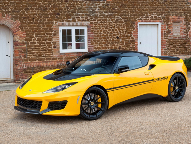 Lotus Evora Sport 410: více koní a méně kilo za skoro tři miliony