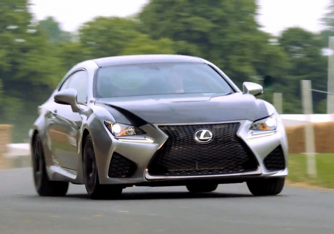 Lexus RC F se ukázal na novém videu z Goodwoodu, detaily techniky však neodhalil