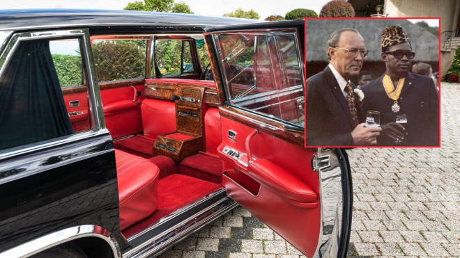 Na prodej je auto krutého afrického diktátora. Žil si jako král, i když lid trpěl