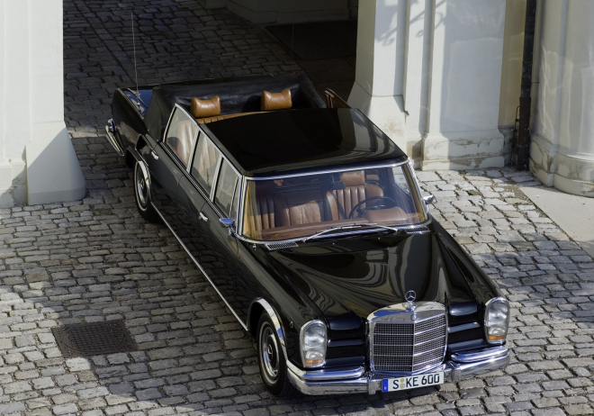 Mercedes 600 Pullman W100: dávný předchůdce třídy S si říkal Grosser