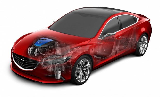 Mazda i-ELoop: pomalu nabíjené akumulátory nahradí superkondenzátory