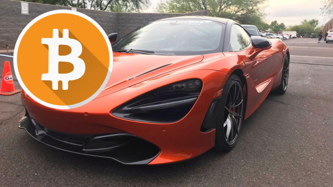 Bitcoinové sny se dál mohou stát realitou, teď se za ně dá koupit i nový supersport
