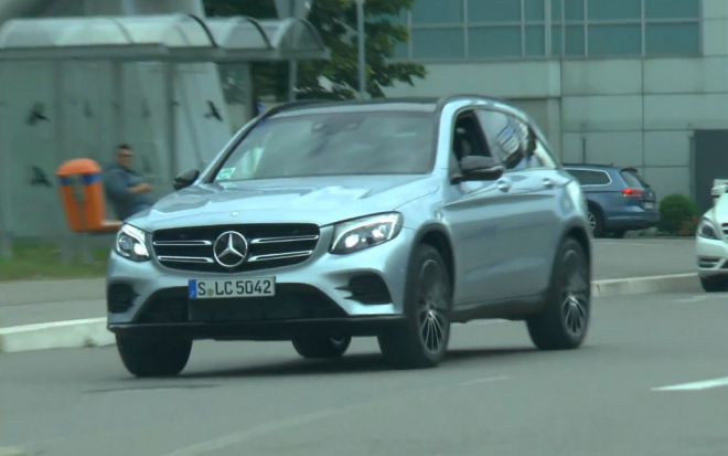 Mercedes GLC poprvé natočen v provozu bez maskování, ve spoustě provedení