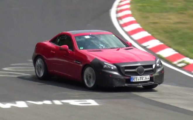 Mercedes SLC 2016 trénuje na Ringu, přijde i ve verzi AMG Sport (video)