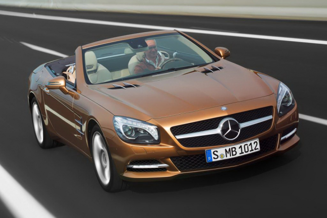 Mercedes SL 2012 detailně: víme vše o verzích SL 350 a 550