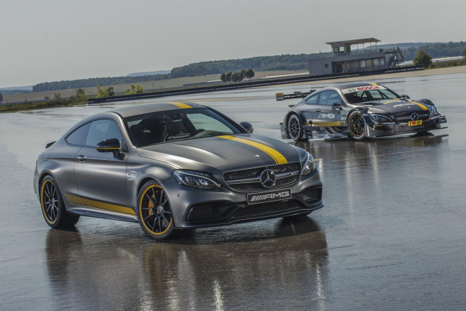 Mercedes-AMG C 63 Coupe DTM a Edition 1: méně kilo i více stylu pro ostré C