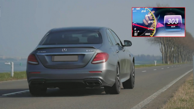 Takhle šíleně zrychluje nový Mercedes AMG E 63 S, 300 udělá jako nic (video)