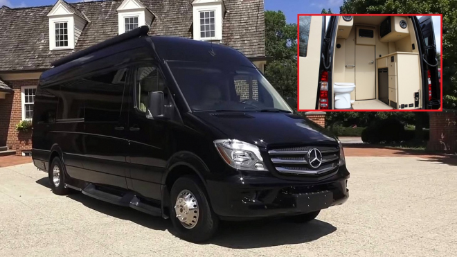 Tato nenápadná dodávka skrývá ve svém nitru neuvěřitelnou výbavu. Podívejte se