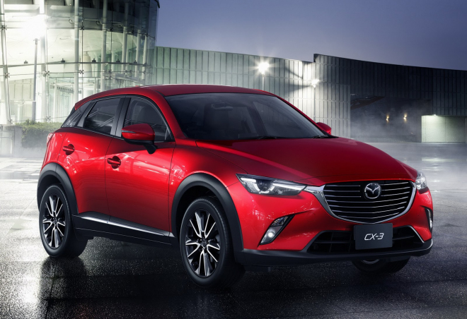Mazda CX-3 2015: máme všechny české ceny, začínají na 380 tisících Kč