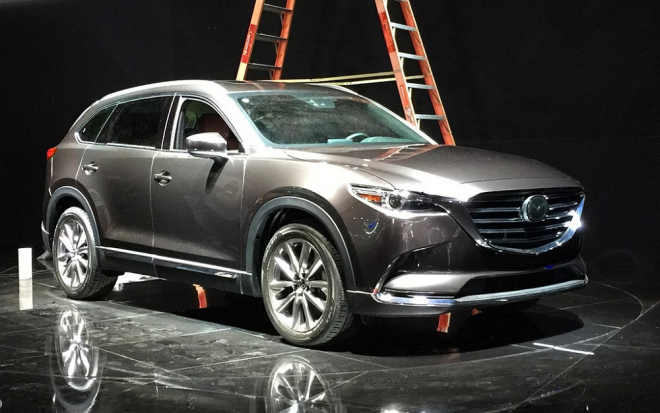 Mazda CX-9 2016: SUV odhaleno únikem, zvenčí i zevnitř