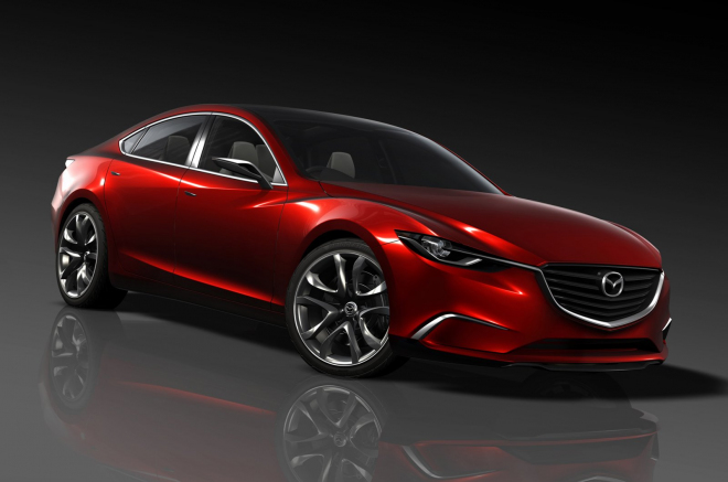 Nová Mazda 6 se dere na světlo, zatím si říká Takeri